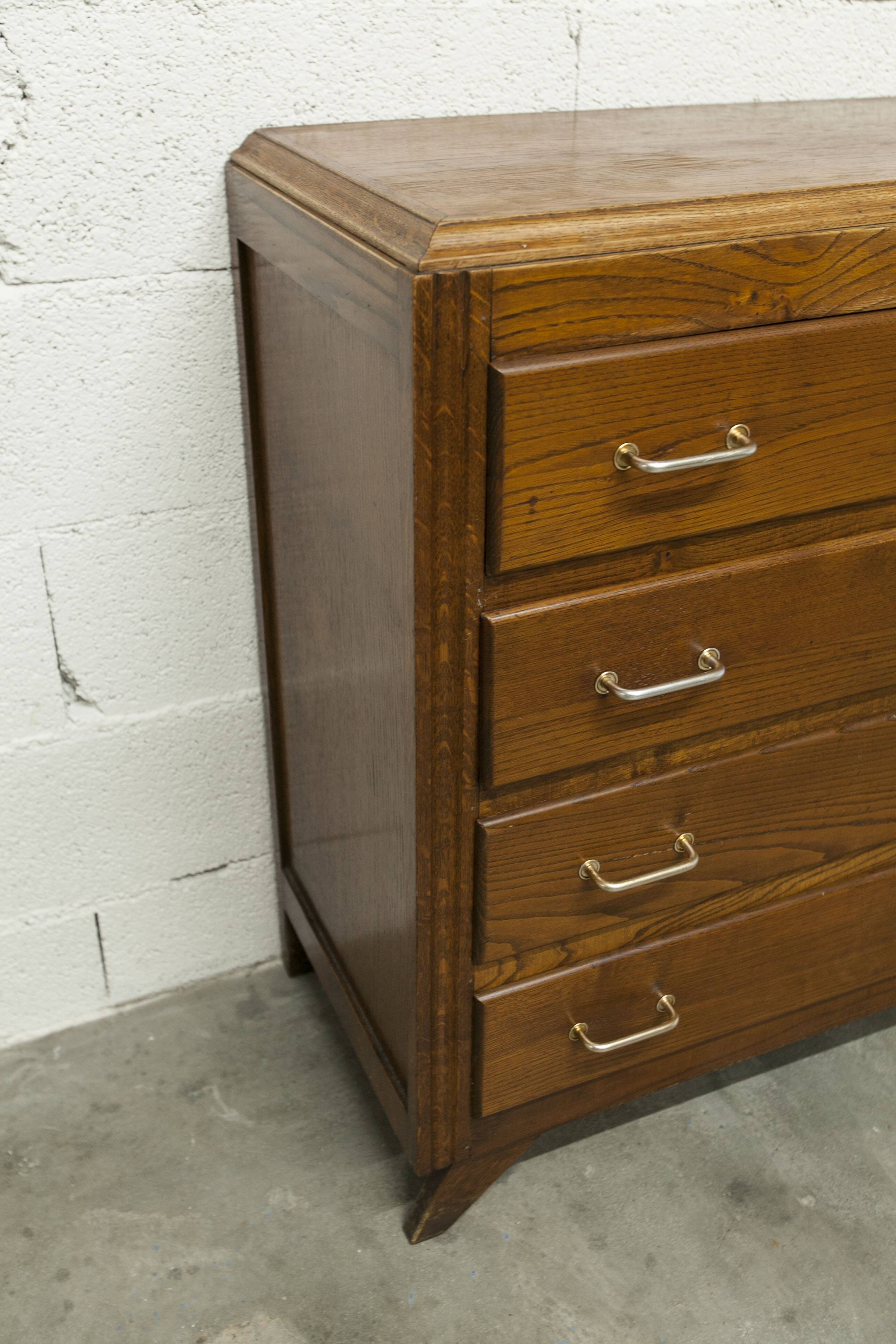 Commode 1930 art déco 86cm 4 tiroirs