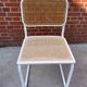 Chaise design Cesca modèle b32 en blanc