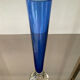 Duo of vintage soliflores vases in glass paste