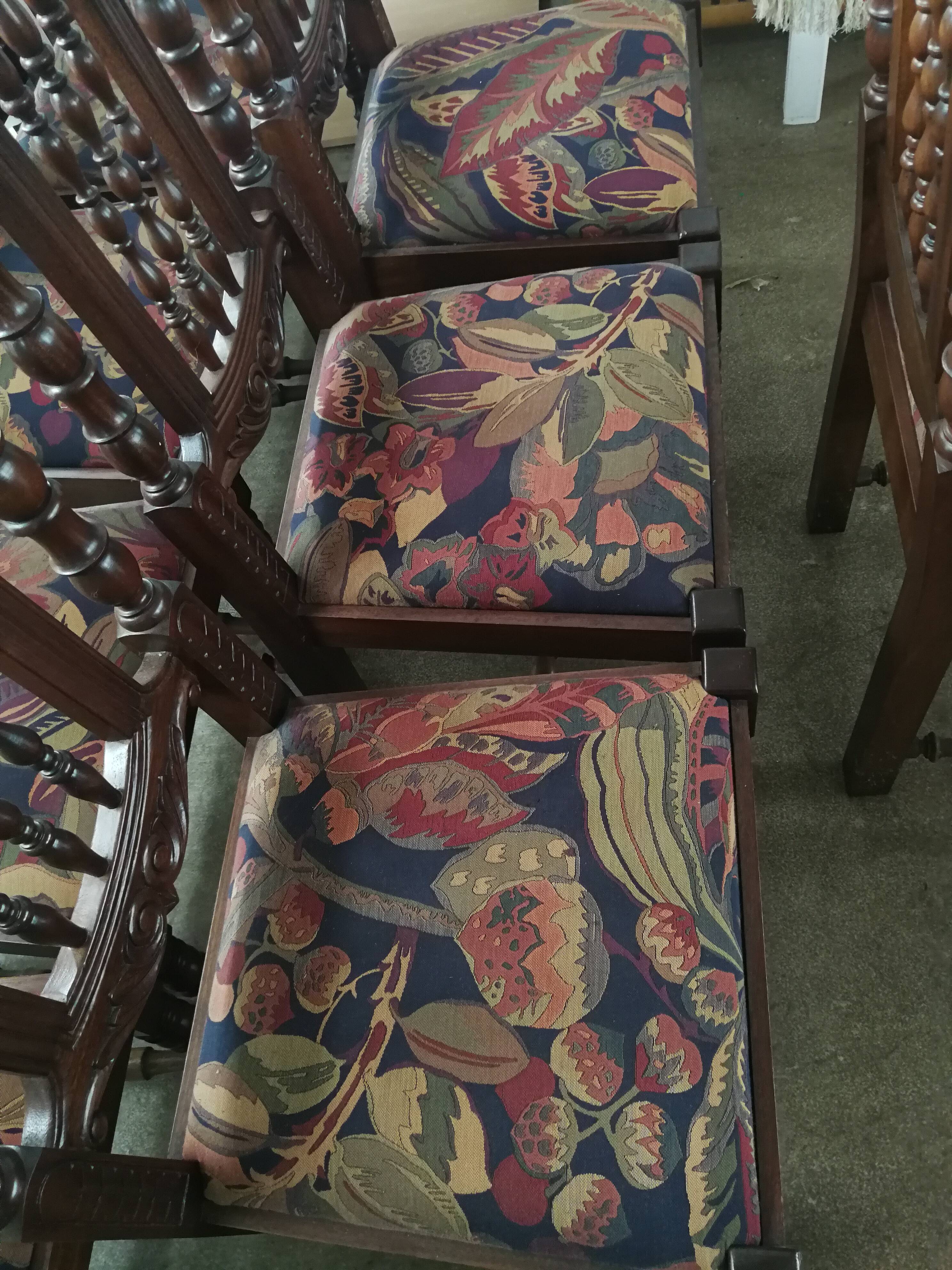 Set of 12 reception chairs