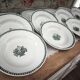 Set of 12 deep plates in Earthenware L'Amandinoise St Amand