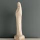 Virgin and child plaster sculpture