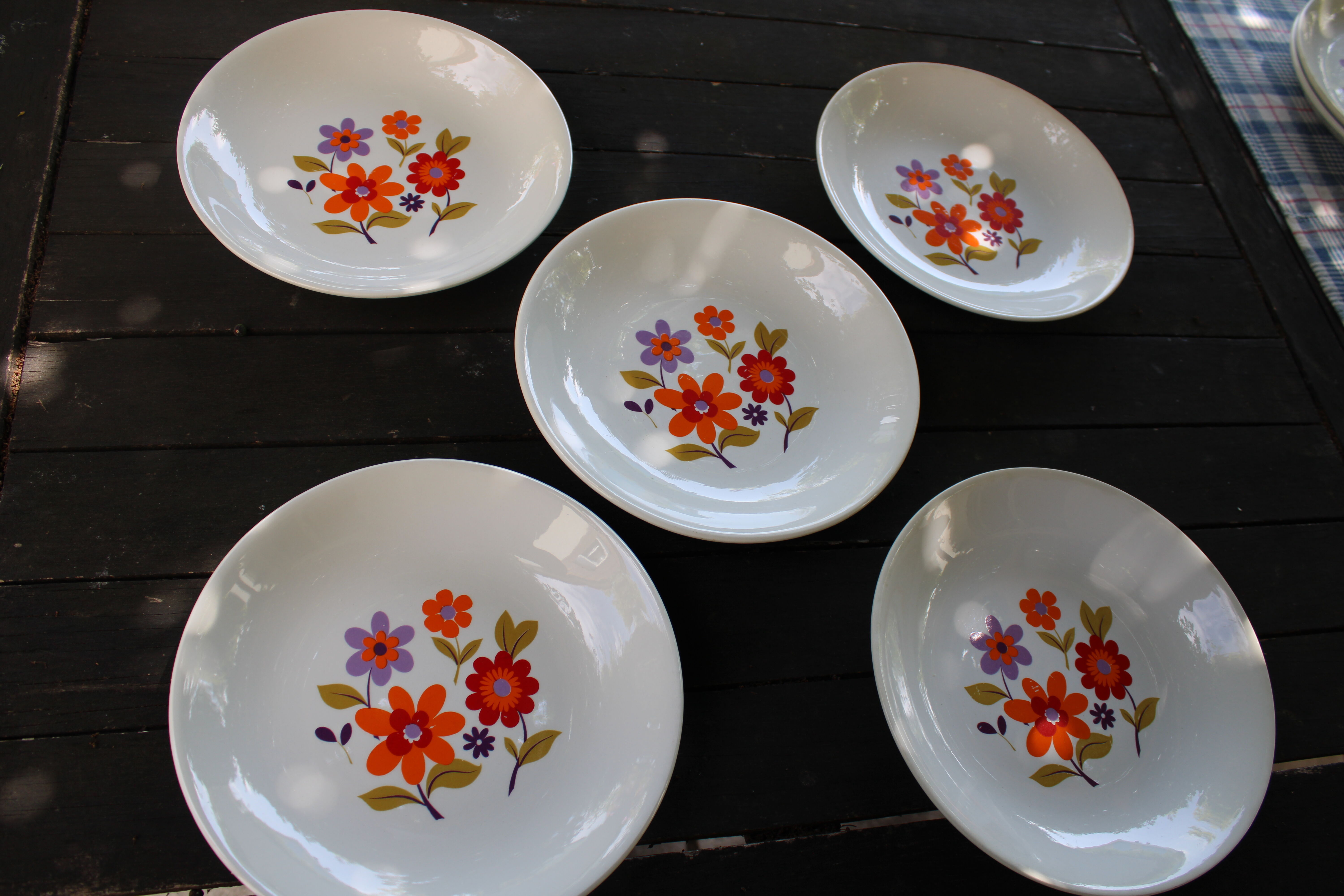 Hollow plates Moulin des loups 70s