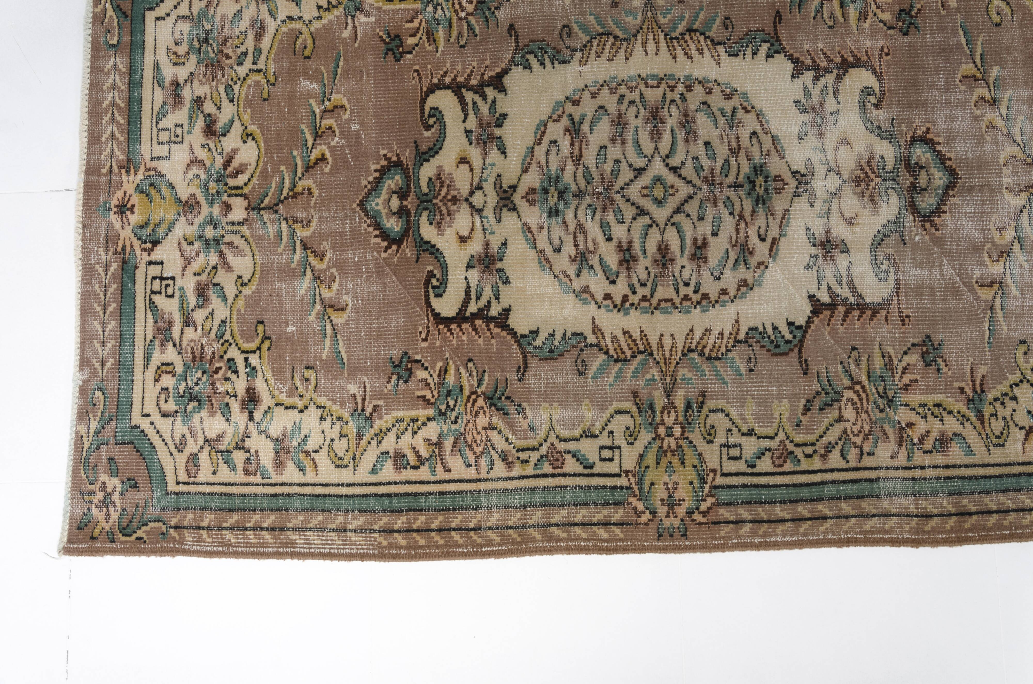 Vintage Turkish Floor Rug Sku v1047