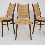 Mid-century set of Three Chairs by Ton,1960‘s.