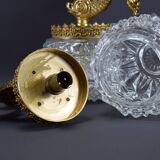 Pair of wall lamps Vintage Dauphin Brass Bathroom