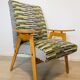 Fauteuil vintage par Jaroslav Smidek, Tchécoslovaquie, années 1960.