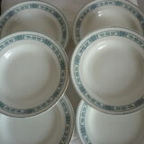 6 hollow plates Moulins des Wolves