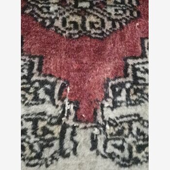 Handmade silk weave Persian rug