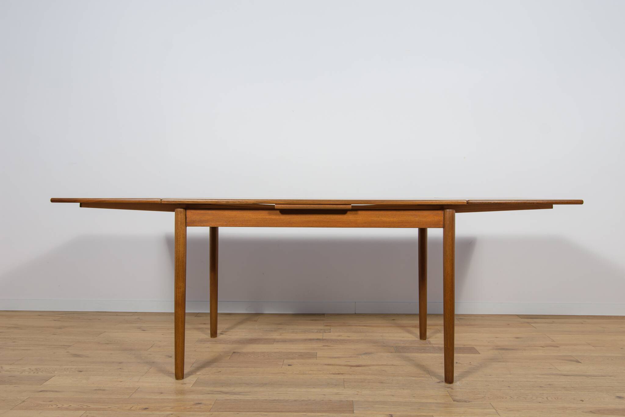 Table de salle à manger extensible en teck, style Mid-Century, Danemark, années 1960