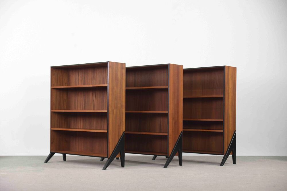 Mid-Century Modern Teak Swedish Bookcase, 1960s