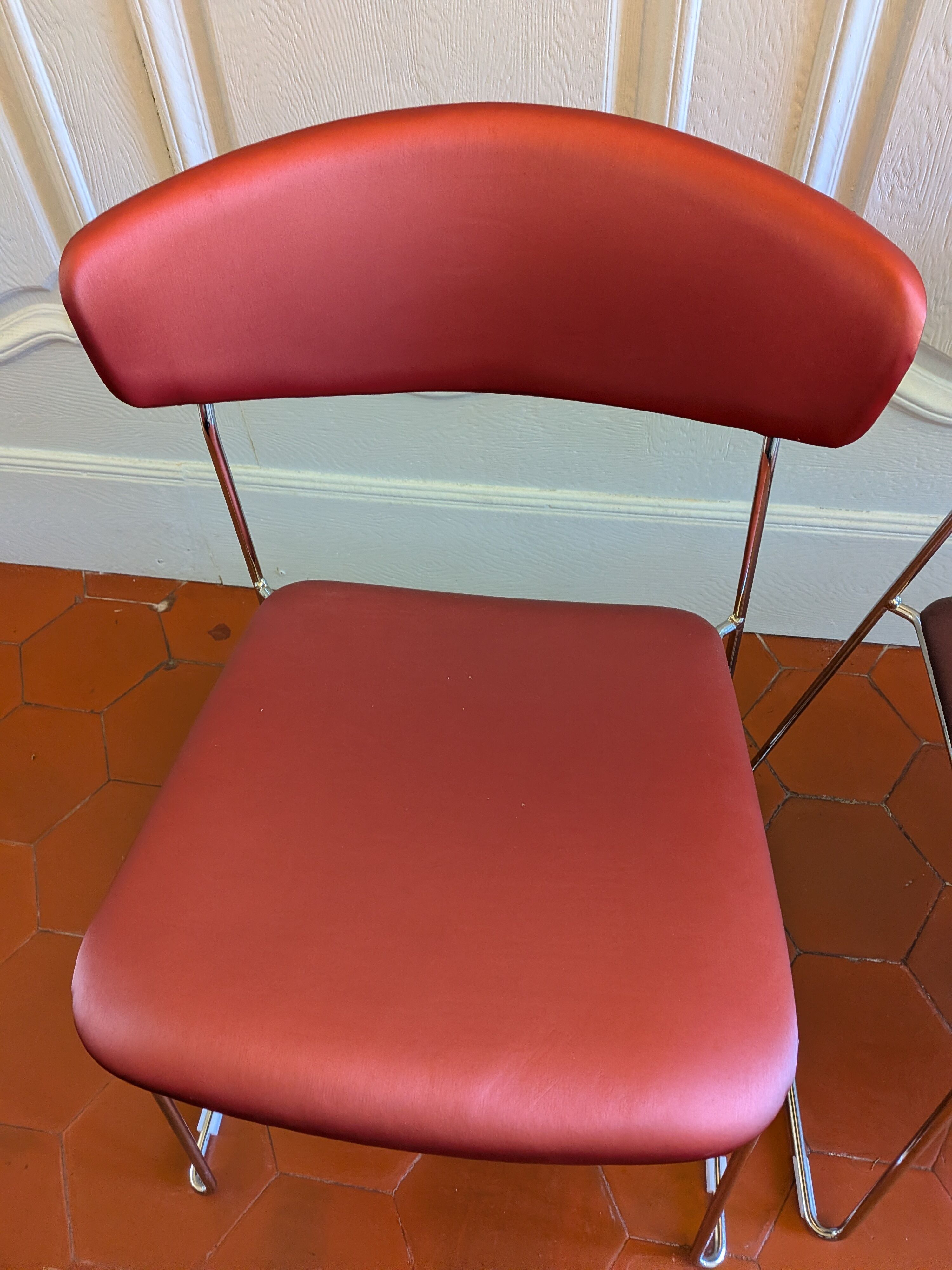 Lot de 4 chaises Wolfgang par Fornasari