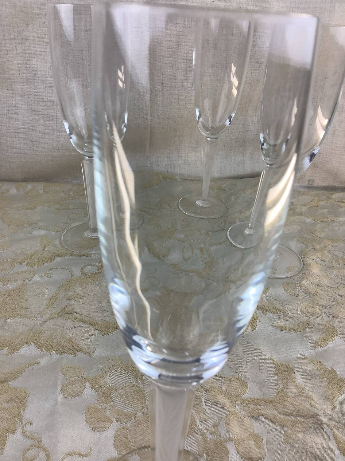 4 Antique DG Durand Flutes