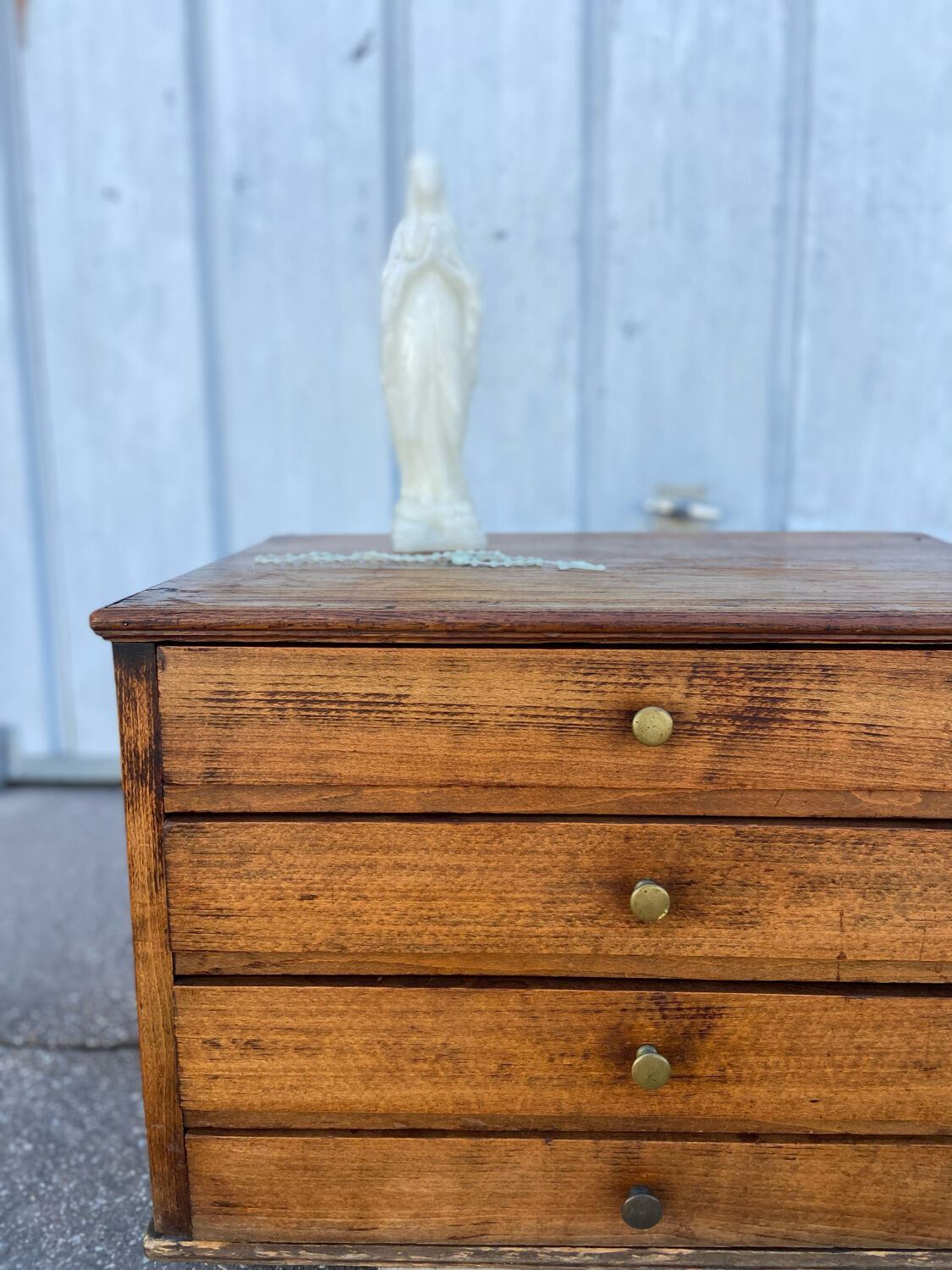Antique storage cabinet
