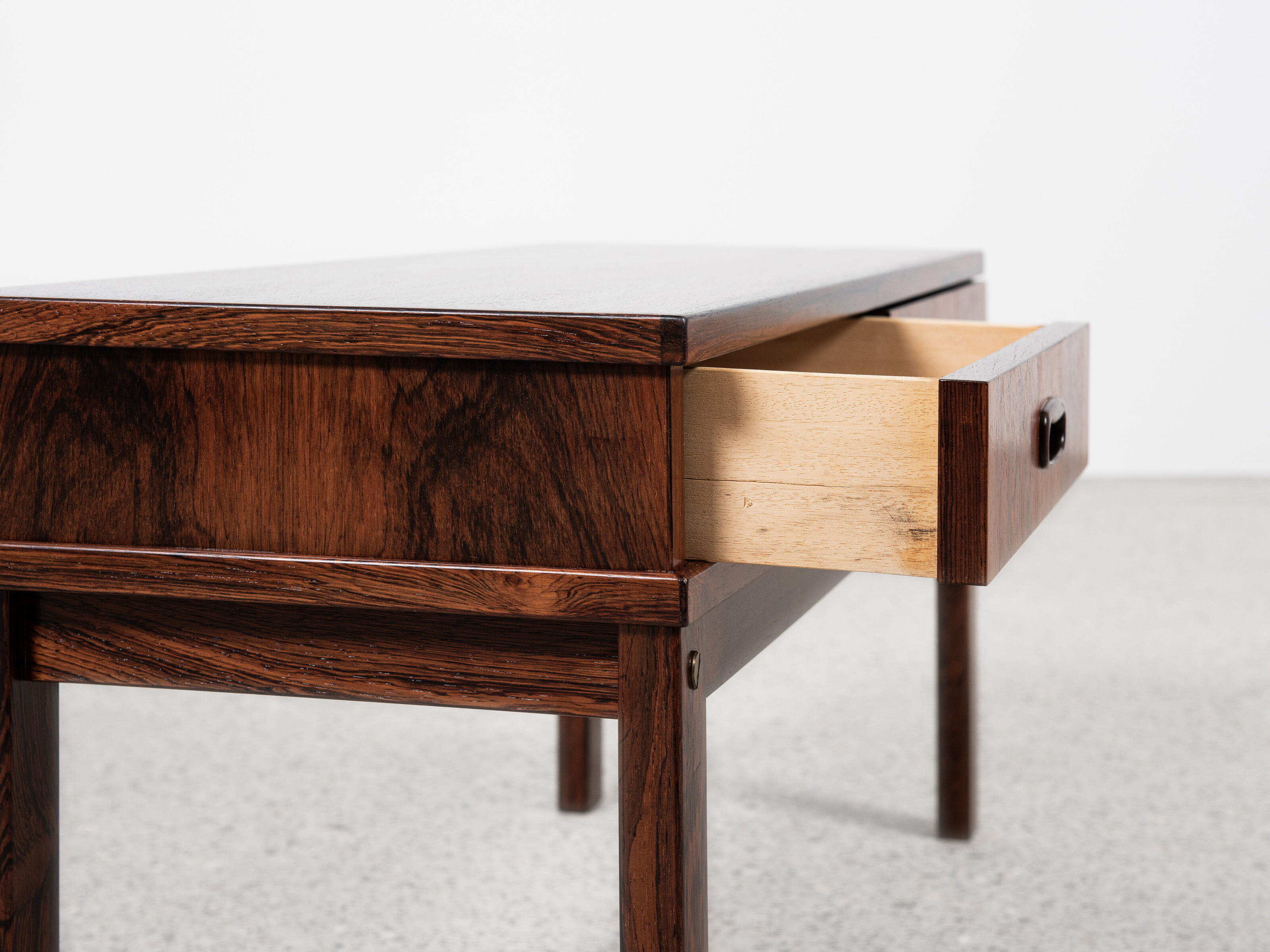 Midcentury Danish chest of 2 drawers in rosewood 1960s