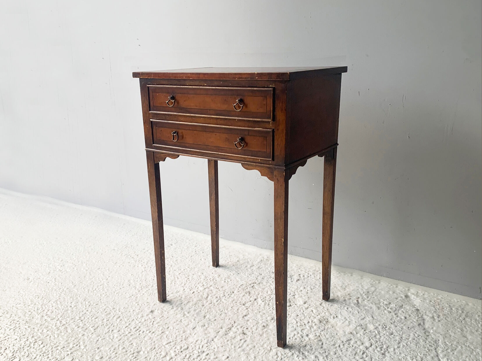 Antique Edwardian Side Table / bedside table