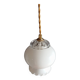 Lampe baladeuse nomade opaline blanche, 1950