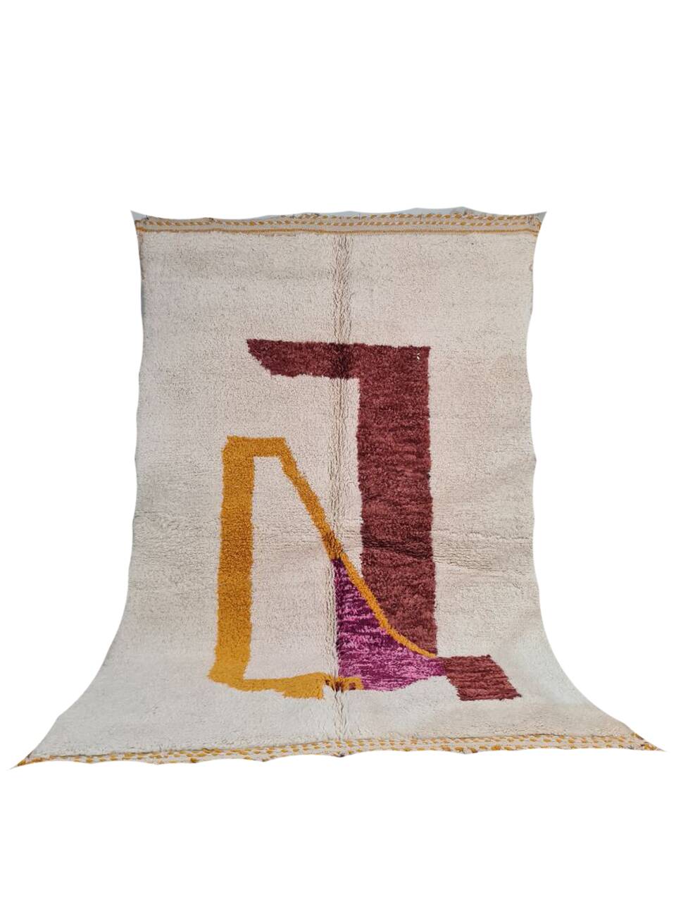 Tapis berbère Mrirt en laine fait main 250 X 150 CM