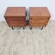 A pair of side cabinets, designed by Günter Renkel for REGO / Twen, Germany