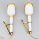 Pair of Murano wall lights Italy 1940