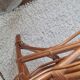 Rattan bench, 1970s