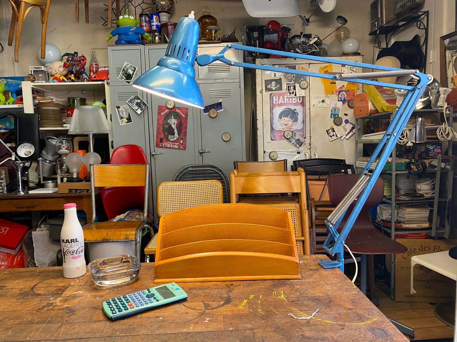 Febo 55 Scandinavian design architect desk lamp, vintage 70s