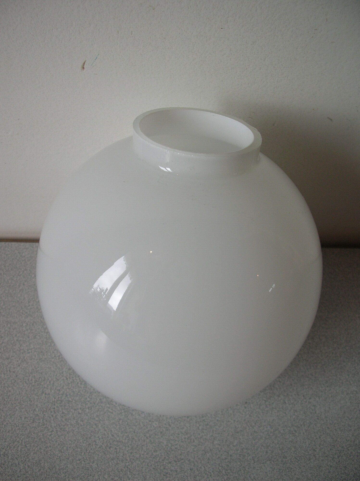 Old globe lampshade ball opaline glass 13 cm lamp luminaire