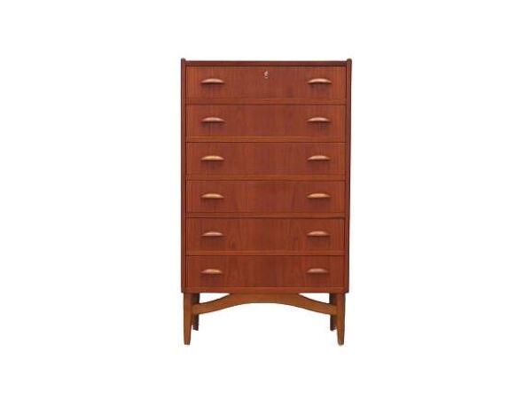 Commode en teck, design danois, années 1970, production : Danemark