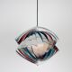 Vintage Danish pendant lamp Konkylie by Louis Weisdorf, Lyfa, 1963