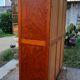 Vintage wardrobe with sliding door
