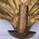 a.W. Borgh Designed Swedish Wall Sconces Shells Jonkoping, Scandinavian