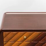 SIDEBOARD VINTAGE IN LEGNO CON DETTAGLI IN OTTONE ANNI ’60 MODERNARIATO