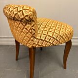 Antique toad armchair