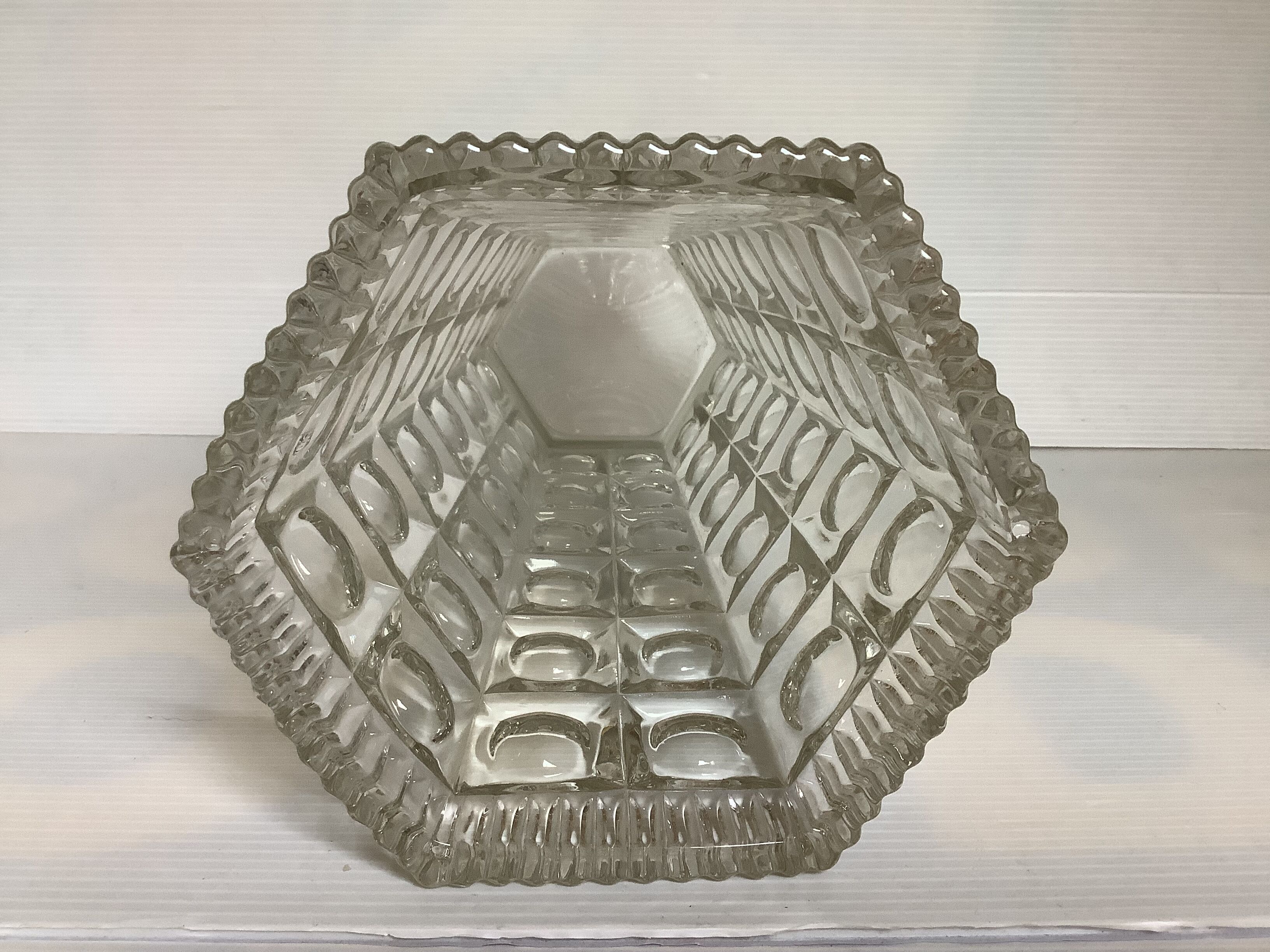 Vase bubble ronds forme hexagone
