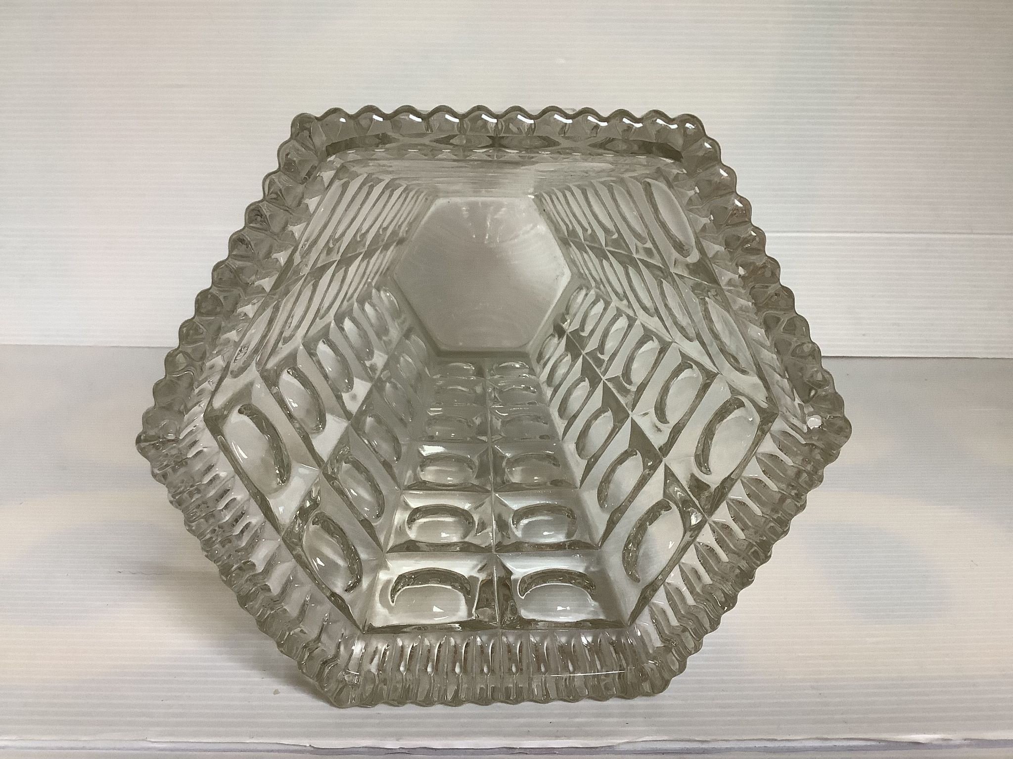 Vase bubble ronds forme hexagone