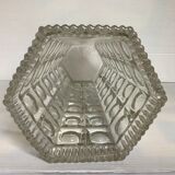 Round hexagon bubble vase