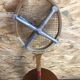 Old tennis racket Slazenger wood metal protection zephyr vintage