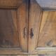 Rustic walnut sideboard
