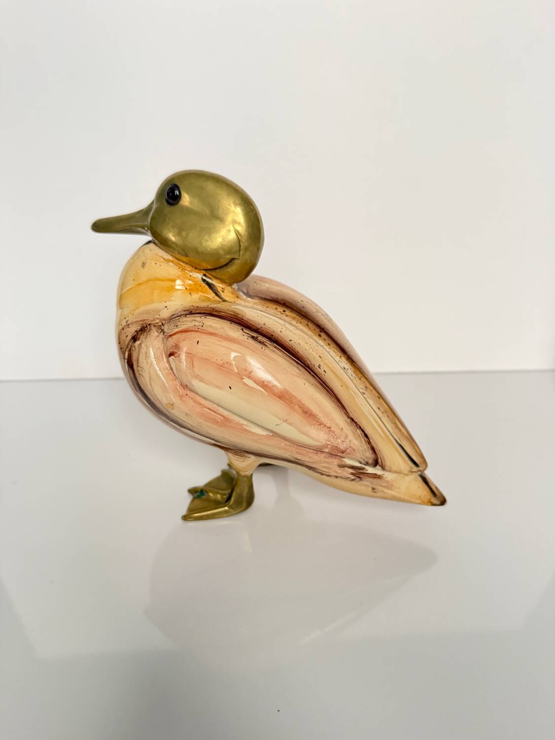 Large ceramic duck by Lancel