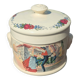Ceramic bonbonnière Sarregemines Obernai, France Porcelain box