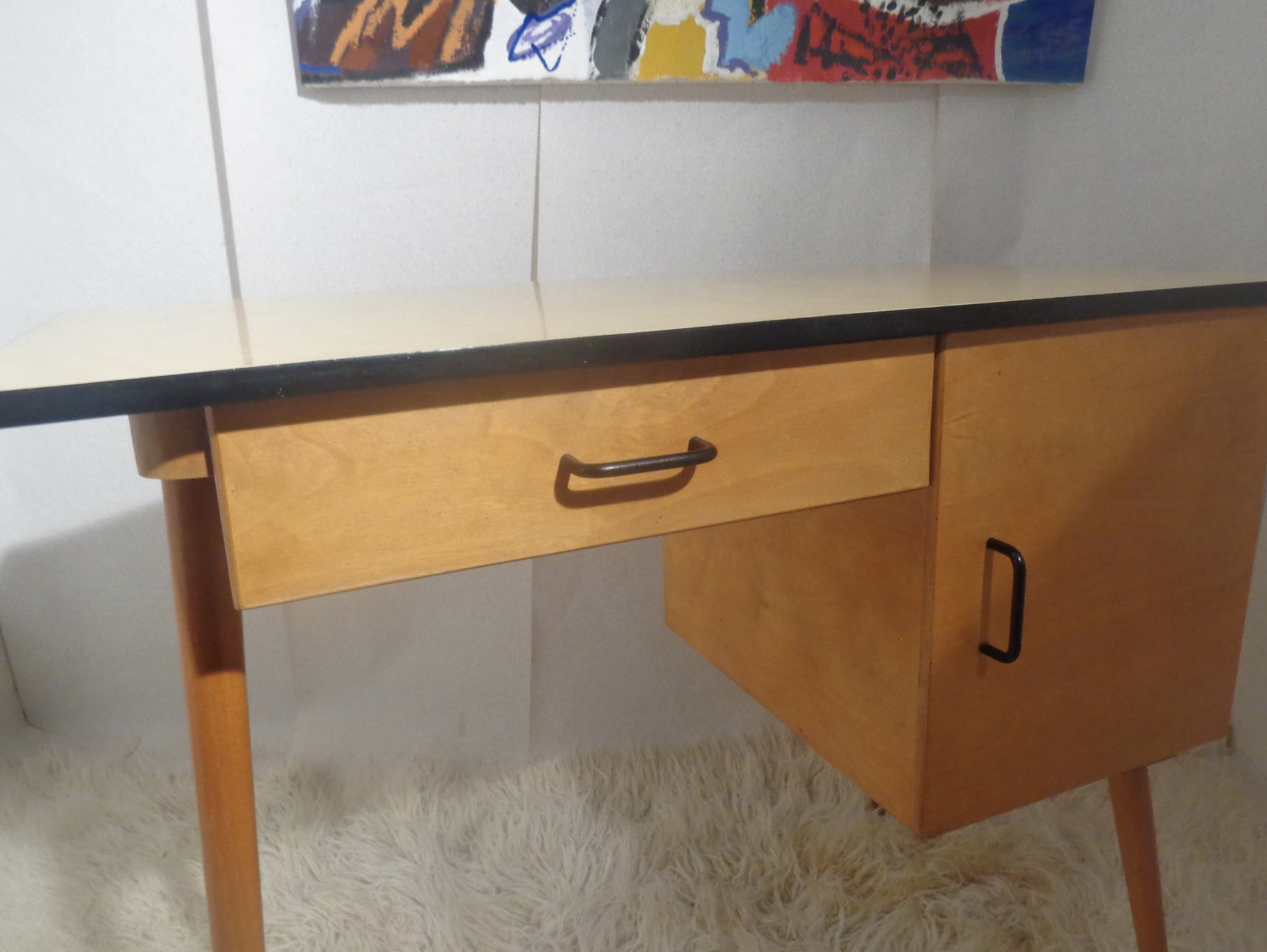 Baumann vintage wood desk