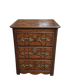 Louis XIV commode in oak – Sculpted decoration and bronze fittings – 18th century