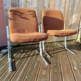 Pair of low chairs