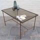 Side table with faux bamboo legs, 1962