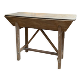 Light-wood pedestal bread maker furniture
