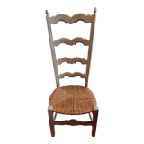 Chaise paillée
