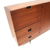 Vintage sideboard / wall unit Model CU09 from the Japanese Series by Cees Braakman from Pastoe from