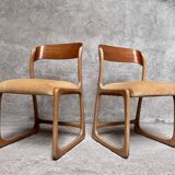 Pair of Baumann Traineau chairs