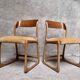 Pair of Baumann Traineau chairs