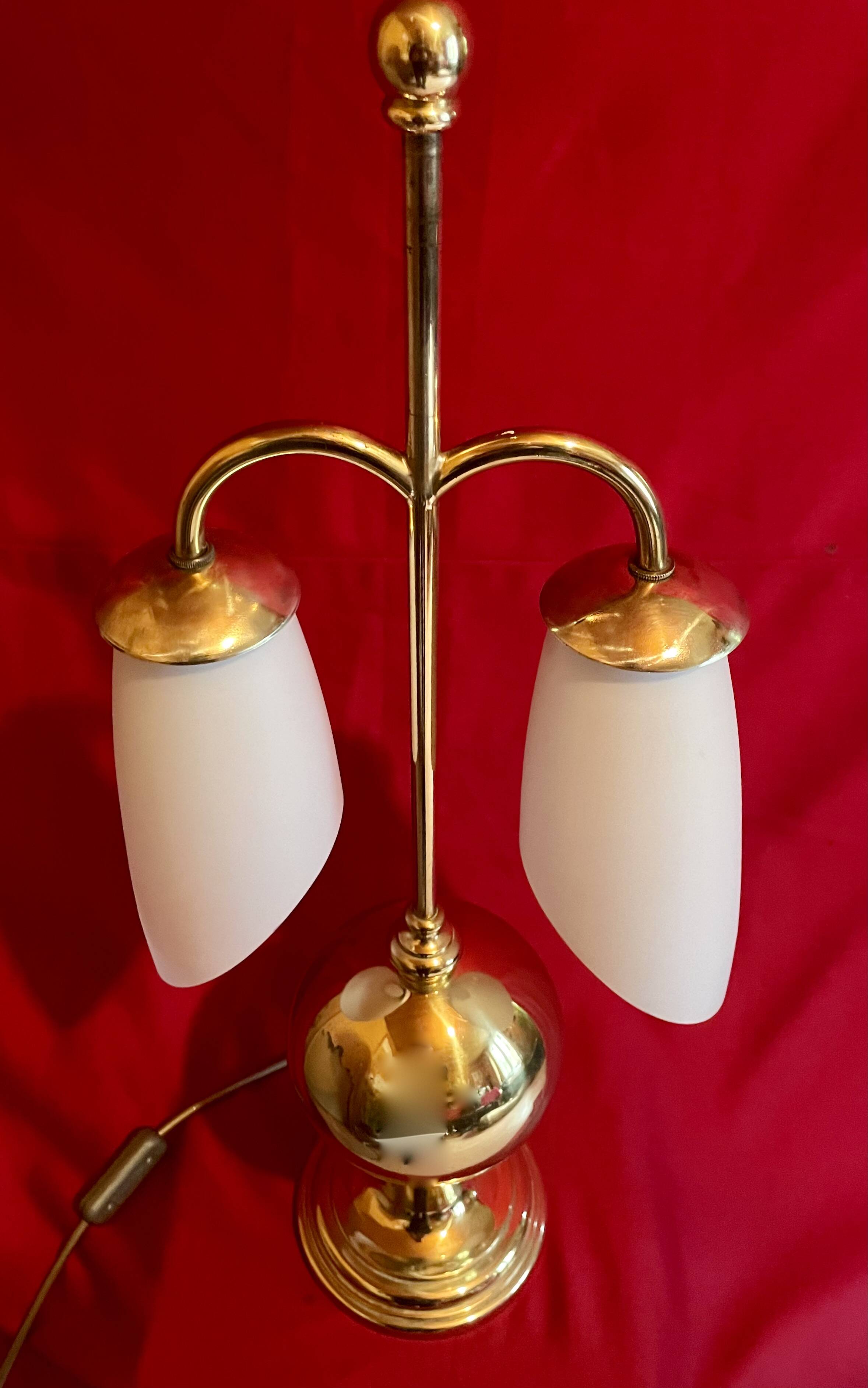 Italian-made lamp, "Lunel" type, from the 50s
